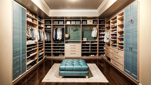 Stylish Custom Walk-In Closet Design Ideas