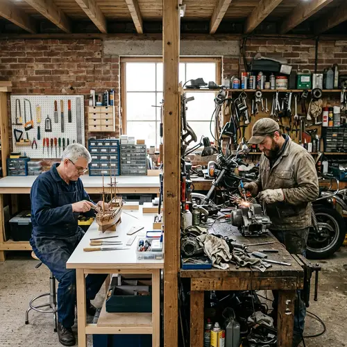 Futuristic vs. Traditional Workspaces: A Visual Contrast