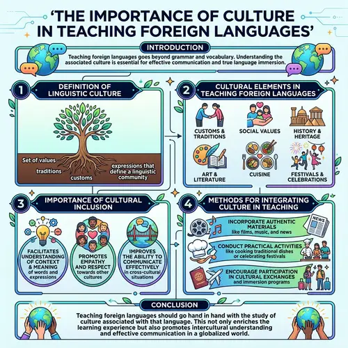 Importance of Culture in Teaching Foreign Languages