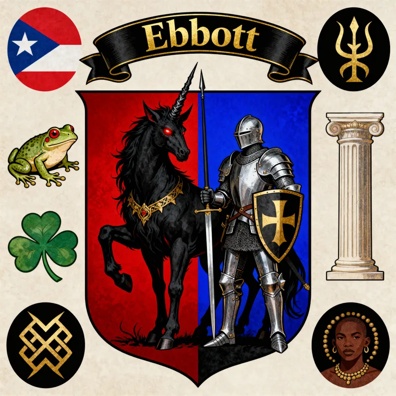 Ebbott Family Crest: A Unique Heritage Design Ebbott Family Crest: A Unique Heritage Design