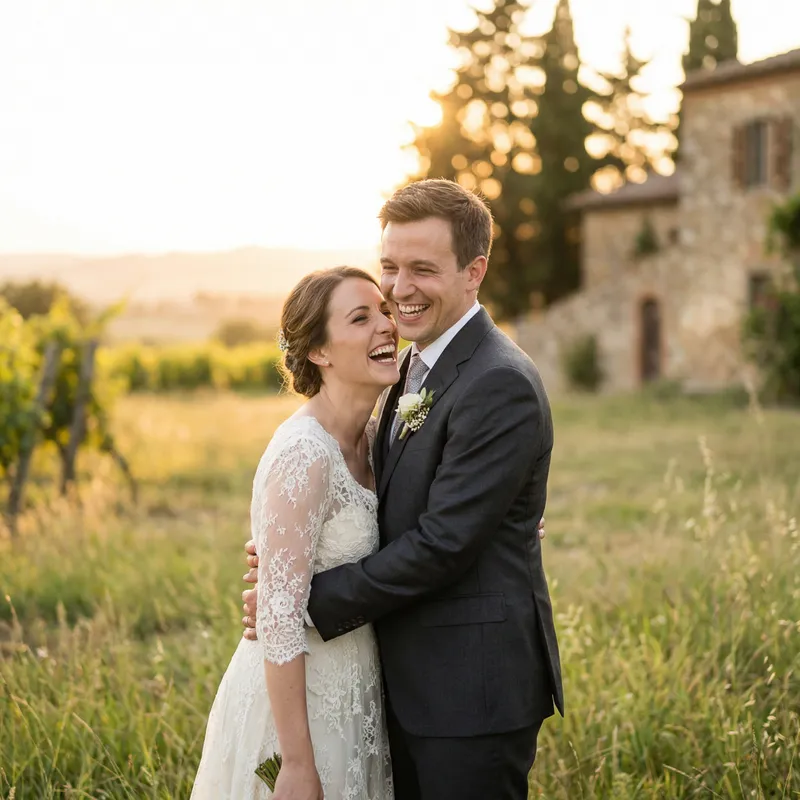 Elegant Wedding Photography: Golden Hour Bliss