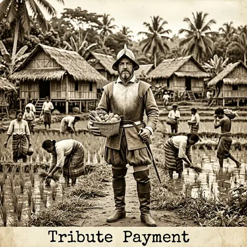 Spanish Colonization in the Philippines: Tribute Collector