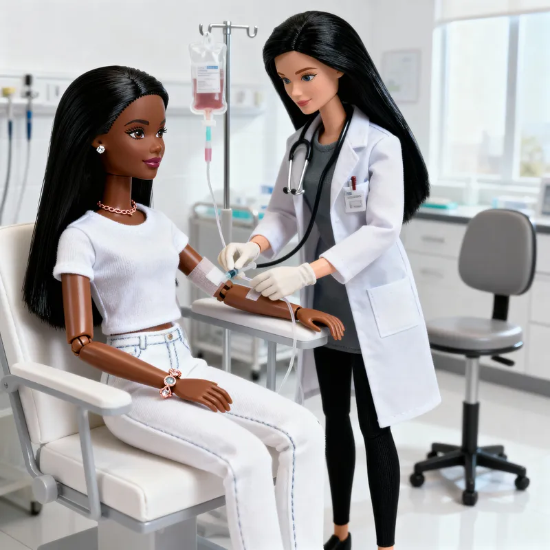 Lifelike Dolls: African American & Doctor Doll