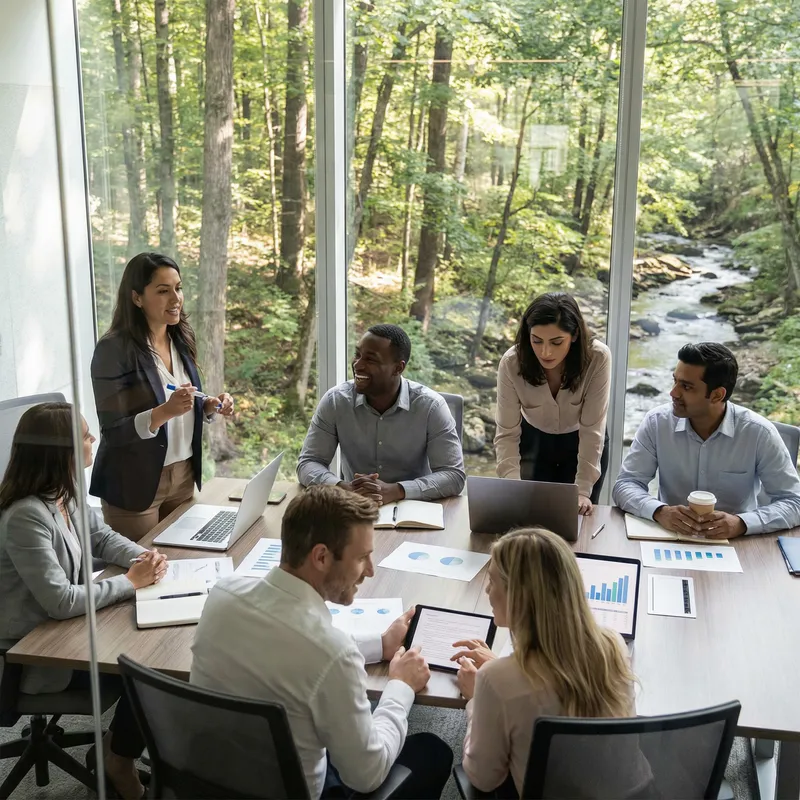 Dynamic Team Collaboration in Modern Workspace