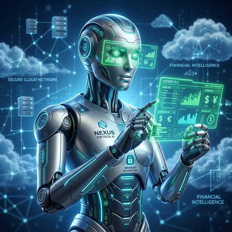 Sleek AI Avatar for QuickBooks: Modern Design
