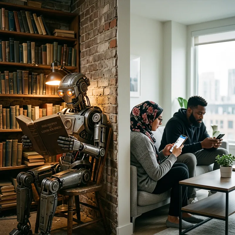 Robot and Humans: Study and Entertain in Separate Rooms Robot and Humans: Study and Entertain in Separate Rooms