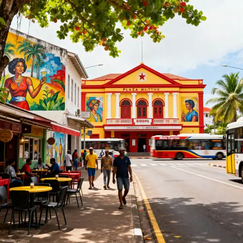 Explore the Vibrant Rose Hill, Mauritius Scene