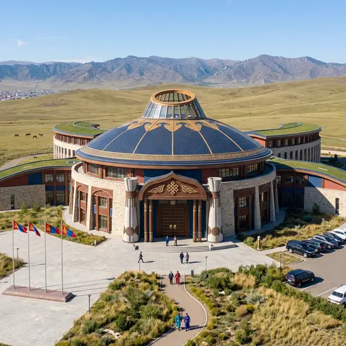 Mongolian Culture Inspired Architectural Marvel