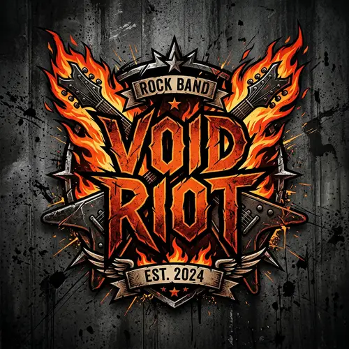 Hojala-ta: Gritty Rock Band Logo Design