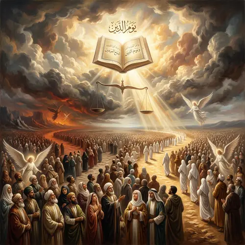 Artistic Representation of Judgement Day in Islam