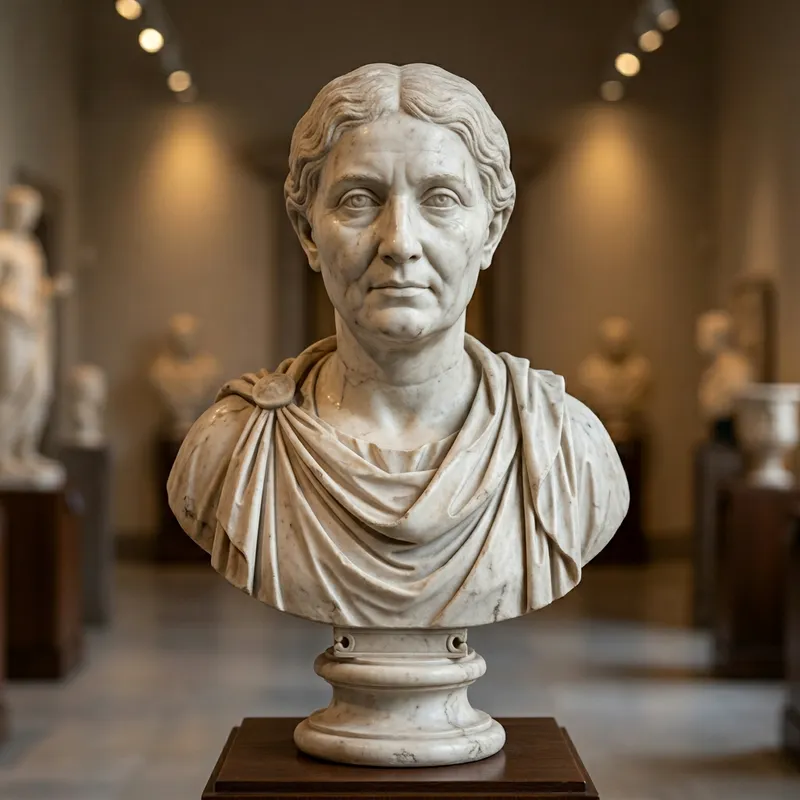 Custom Roman Marble Bust Sculpture