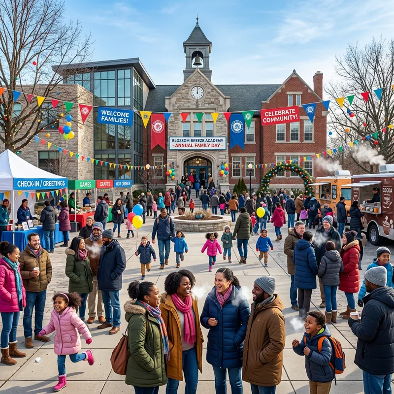 Annual Family Day Celebration at Blossom Breeze Academy in February Annual Family Day Celebration at Blossom Breeze Academy in February