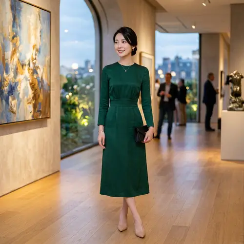 Elegant East Asian Woman | Fair Complexion