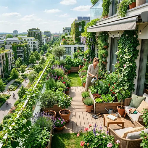 Expand Your Balcony with a Green City Garden
