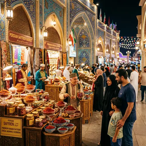Luxurious Global Village Dubai | Vibrant Iranian Pavilion