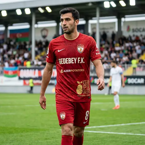 GEDEBEY F.K. Red Jersey with Unique Potato Design