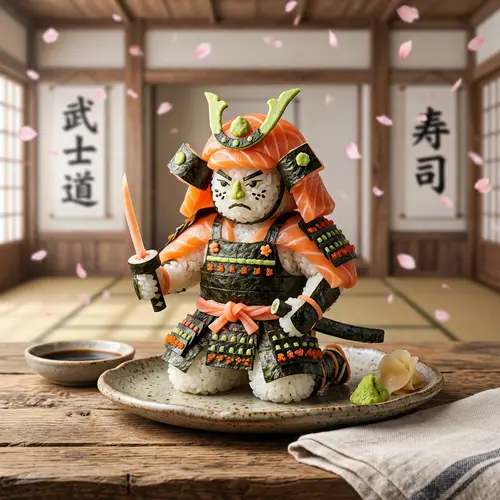 Samurai Nigiri Sushi: Warrior-Inspired Japanese Delight