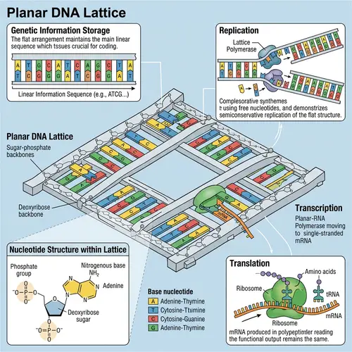 Unique DNA Structure Design for Genetic Information
