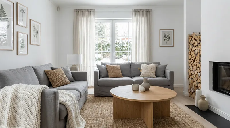 Cozy Scandinavian Living Room Design Ideas