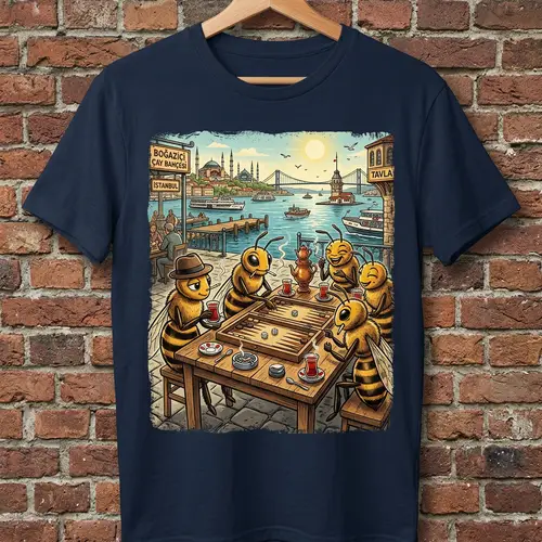 Bees Enjoying Turkish Tea at Istanbul's Bosphorus