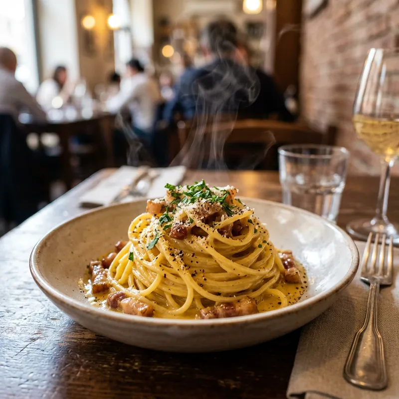 Traditional Pasta Carbonara: Delicious Italian Dish