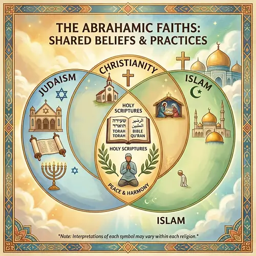 Commonalities Among Abrahamic Religions Poster