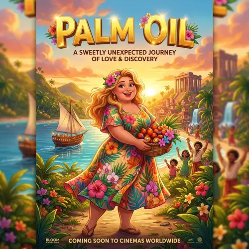 Discover Palm Oil: Animated Film with Blonde Protagonist