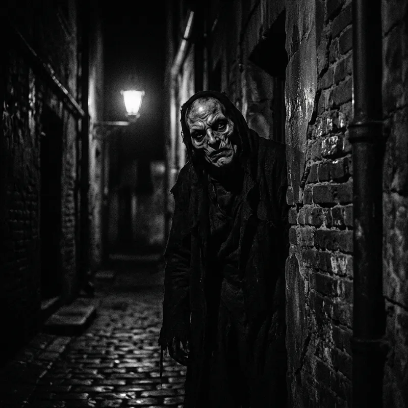 Distorted Face in Shadows: Eldritch Horror Gazing Forth Distorted Face in Shadows: Eldritch Horror Gazing Forth