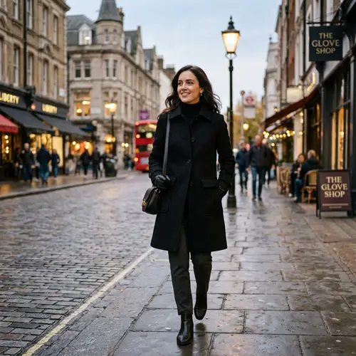 Stylish Black Coat for Every Occasion