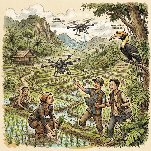 Innovative Farming in Borneo's Vibrant Landscape