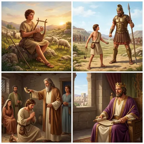 David in the Holy Bible: Iconic Images & Stories