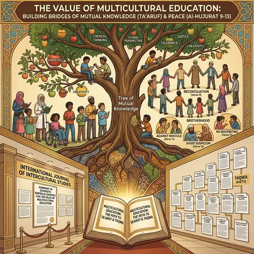 Multicultural Education Value: Al-Hujurat 9-13 Interpretation