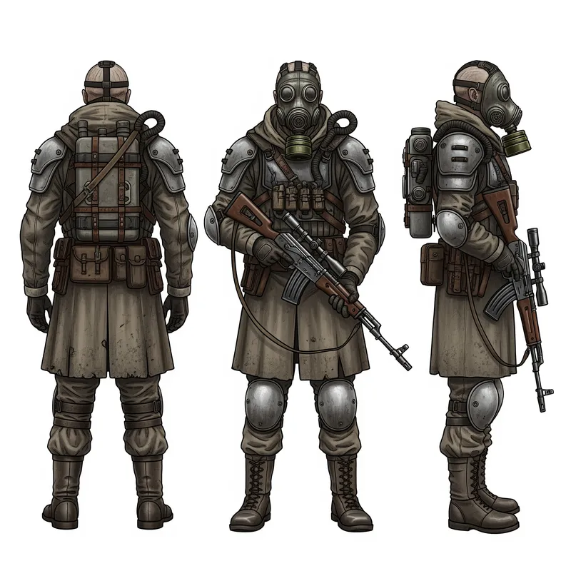 Metro 2033 Survivalist Concept Art