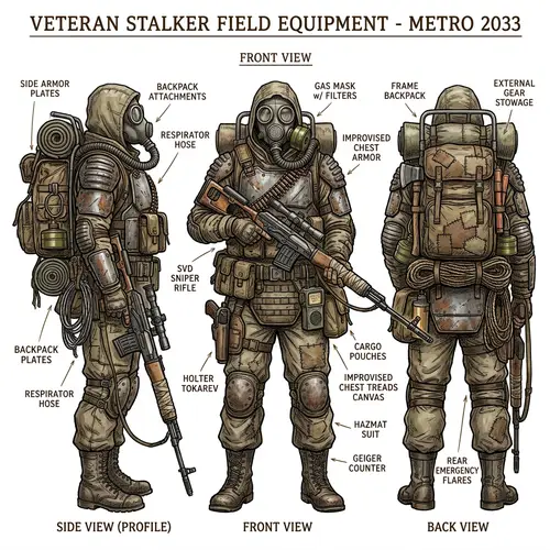 Metro 2033 Survivalist Concept Art