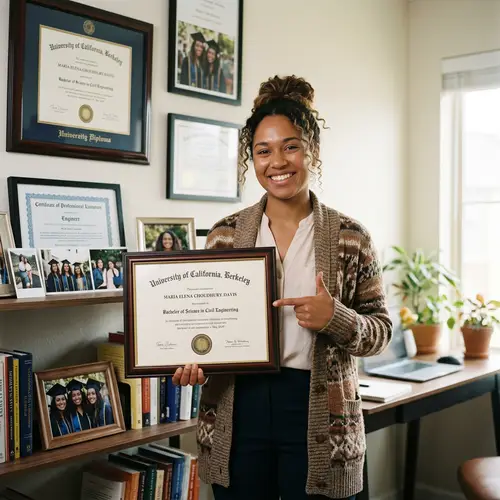 University Graduate Celebrating Academic Achievements