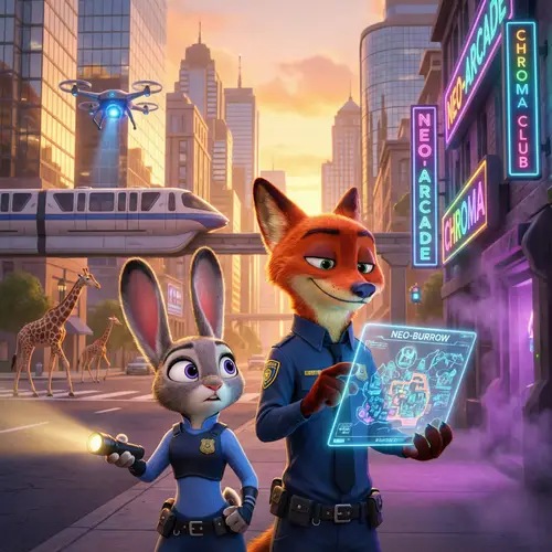 Zootopia's Neo-Burrow: A New Adventure Awaits