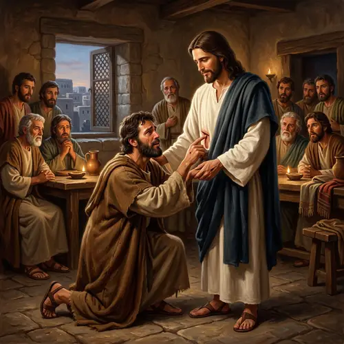 Jesus and Saint Thomas: Faith and Doubt