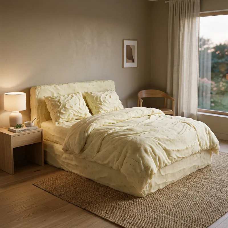 Surreal Potato Bed: A Cozy Spud Haven