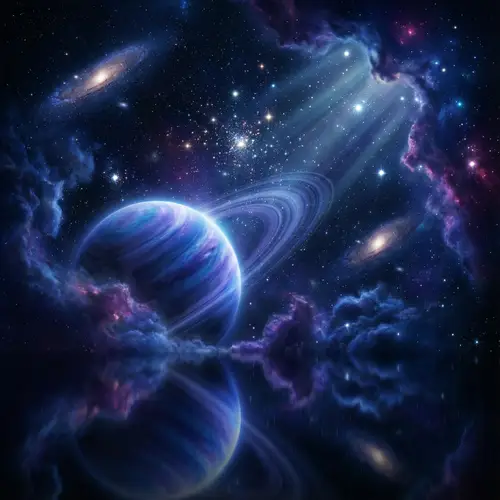 Epic Cosmic Panorama: Breathtaking Universe in 8K HDR