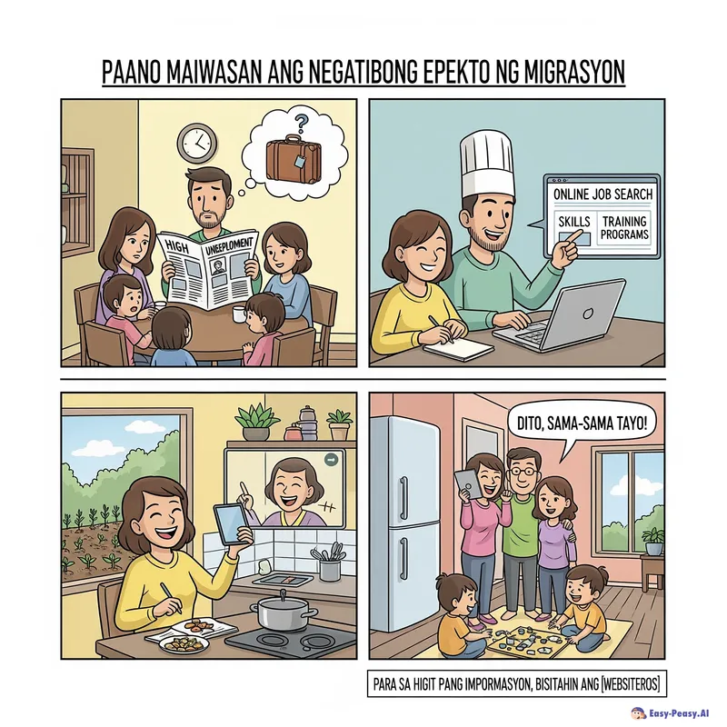 Avoid Negative Effects of Migration - Comic Insights