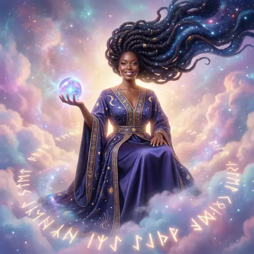 Celestial Goddess: Ethereal and Majestic Beauty