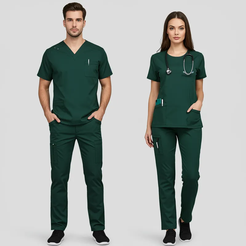 Stylish Medical Scrubs for Physiotherapy - Unisex Design