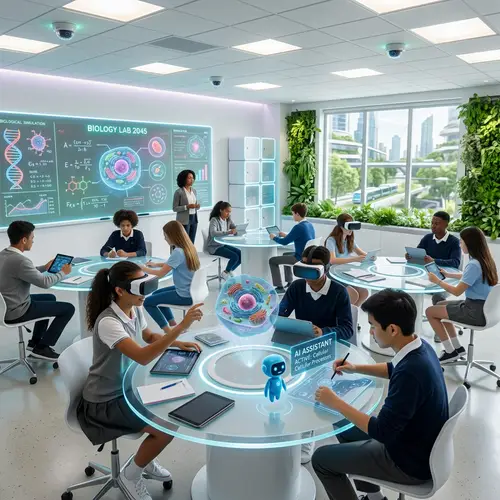 Futuristic High School Classroom Design Ideas