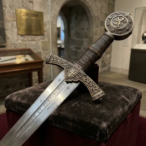 Intricate Medieval Sword Design