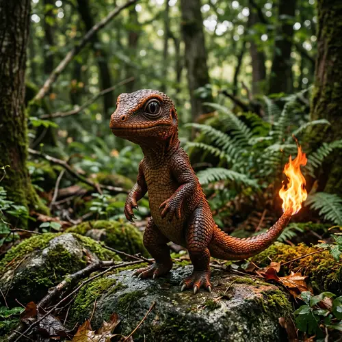 Realistic Charmander Art Collection
