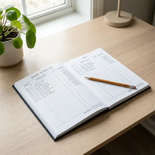 Minimalist Double-Entry Bookkeeping System