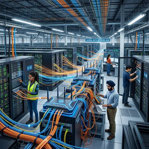 Explore the Internet: Routers & Data Centers