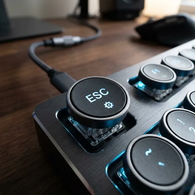 Circular Computer Key | Keyboard Circle Button