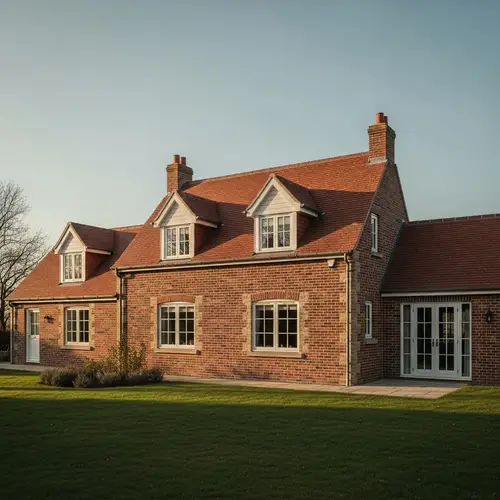 Charming Red Brick Country House