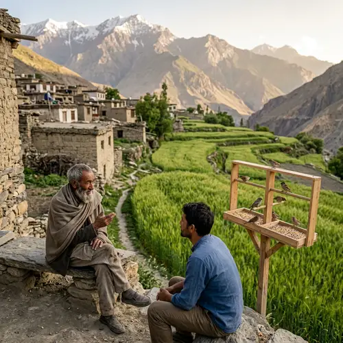 Tale of Ravi: A Harmonious Farmer-Birds Bond | Rustic Village Story
